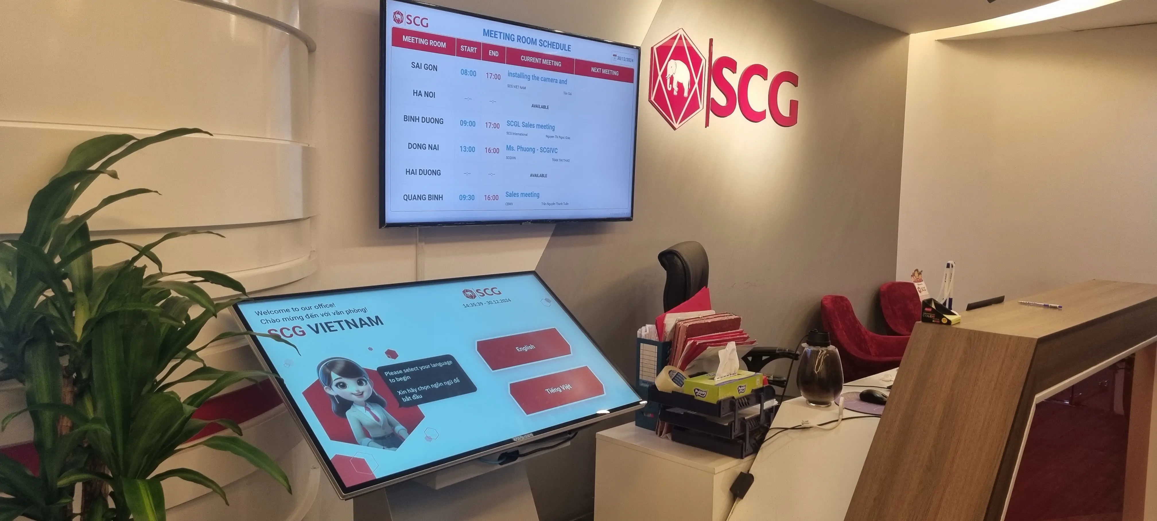 Virtual receptionist solution