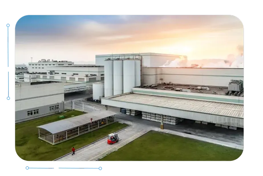 Industrial park, factory