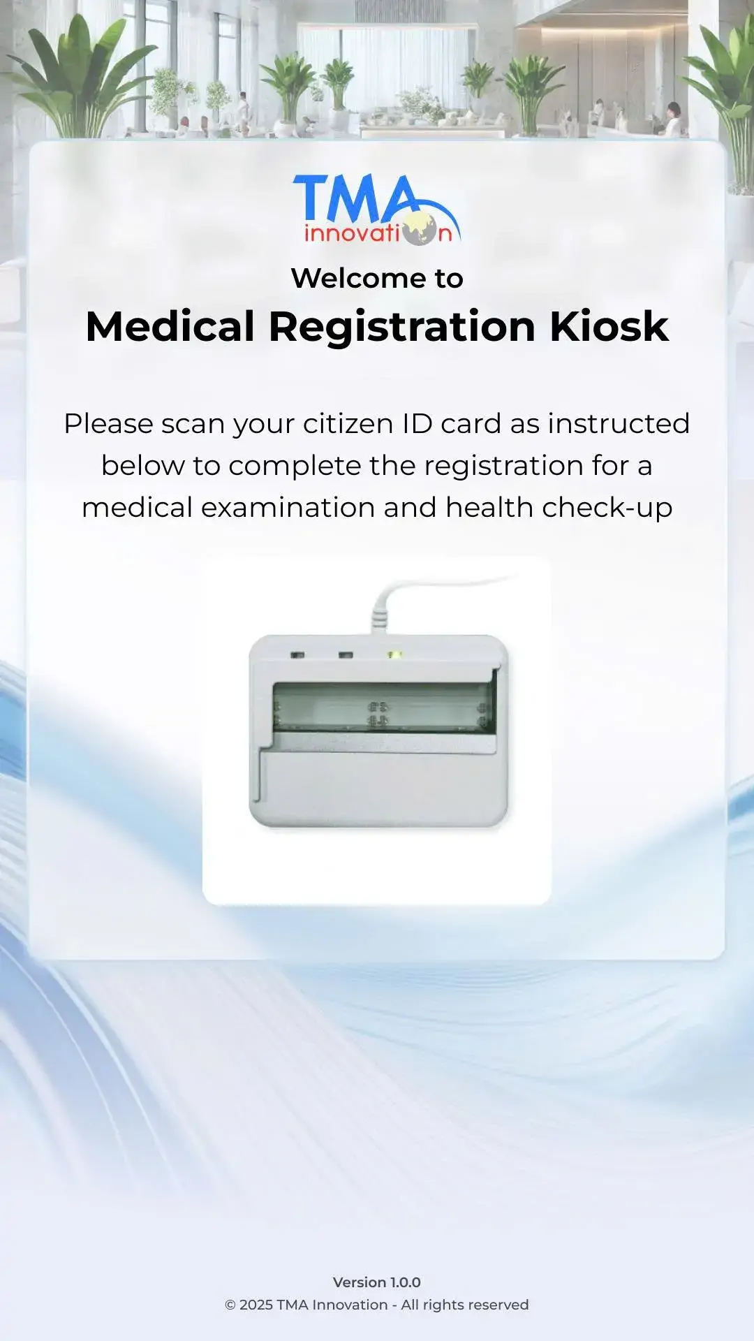 Self-service patient registration