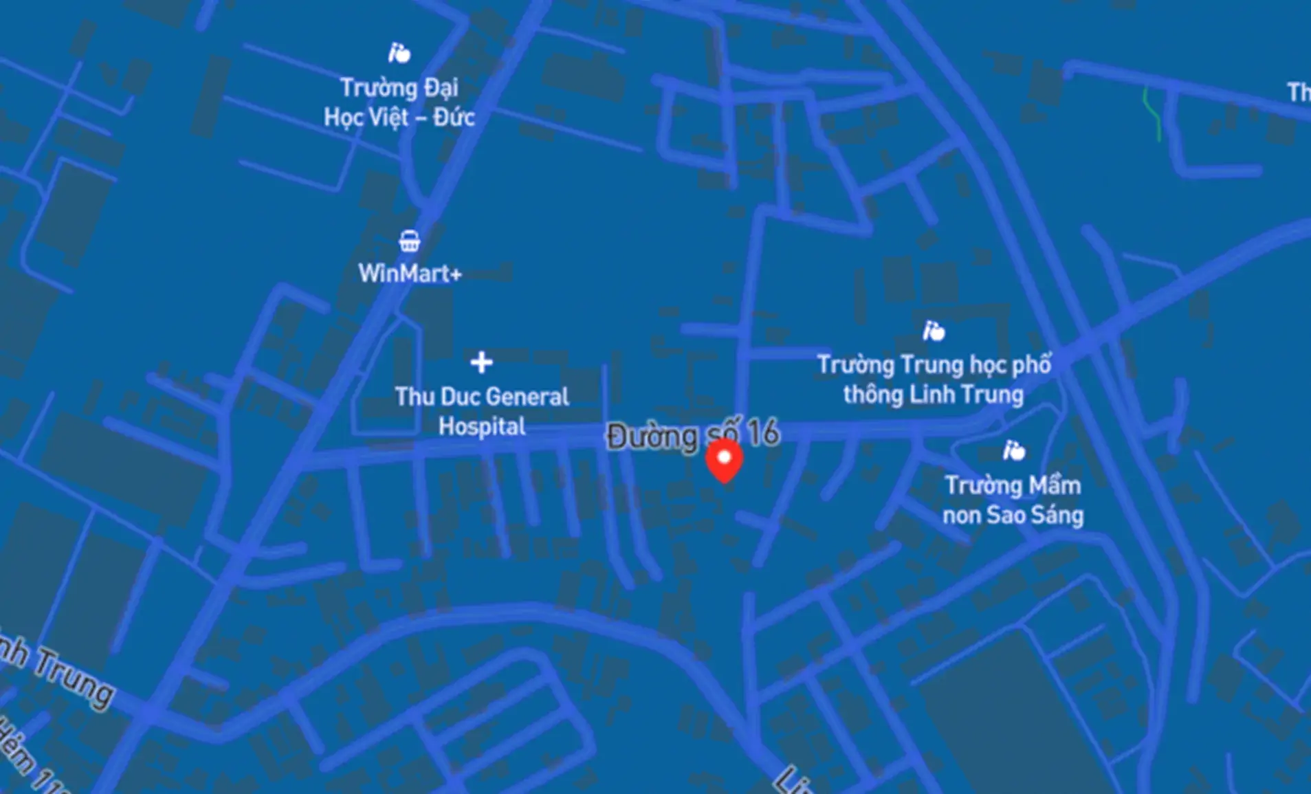 Container location feature