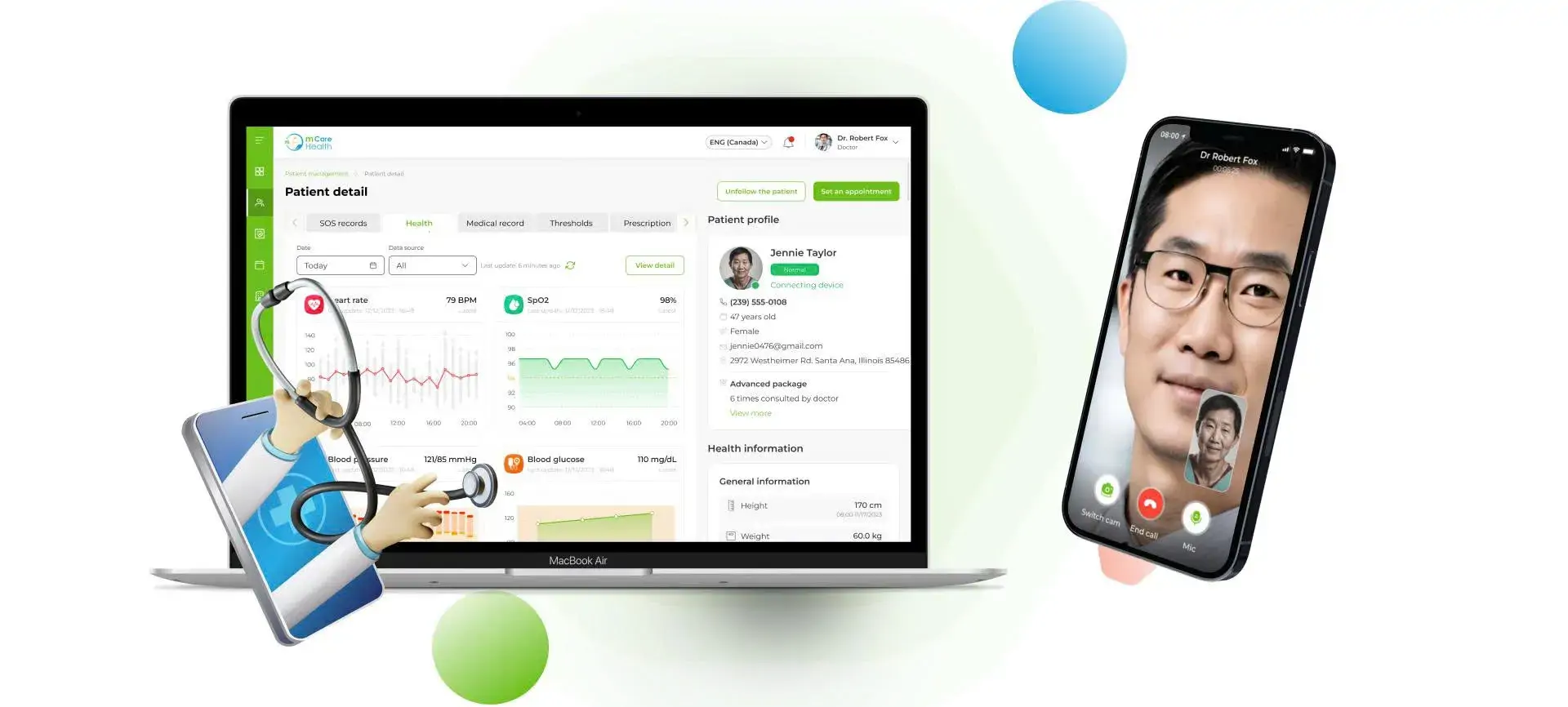 Telehealth & remote consultations