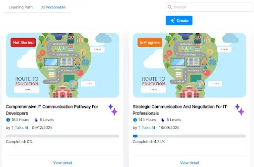 Personalized Learning Path