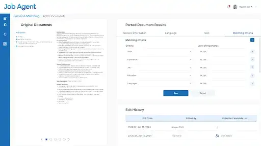 Customizable Matching Criteria & Scoring