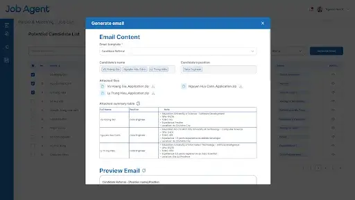 Automated Referral Email Generation